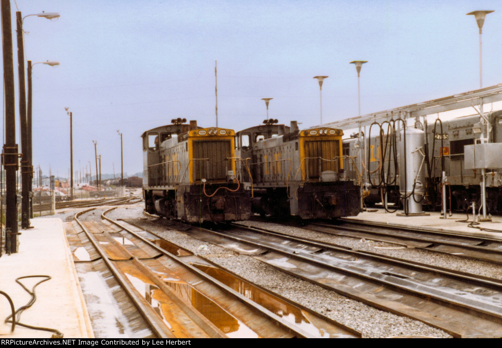 L&N 5026. and 5021 in the engine terminal